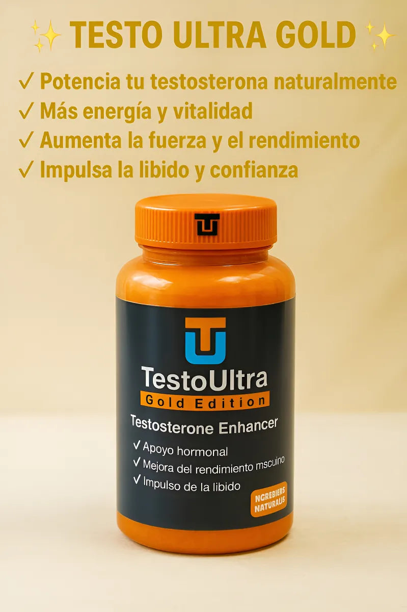 Testo Ultra Gold Dorado X60 Cap Neutro