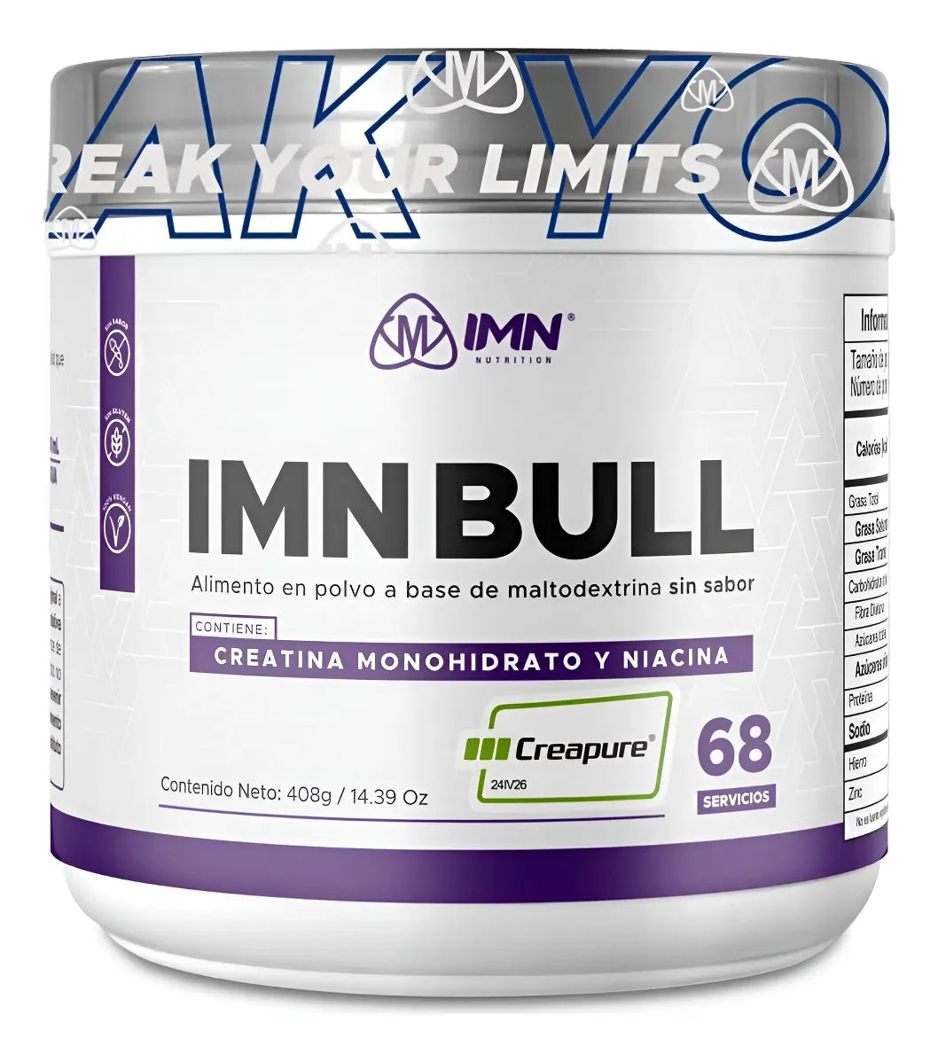 CREATINA IMNBULL 68 SERV