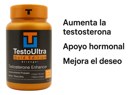 Testo Ultra Gold Dorado X60 Cap Neutro