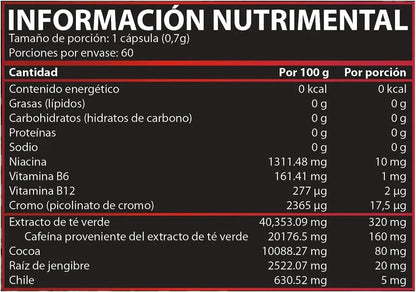 LIPO6 BLACK UC 60 CAPS