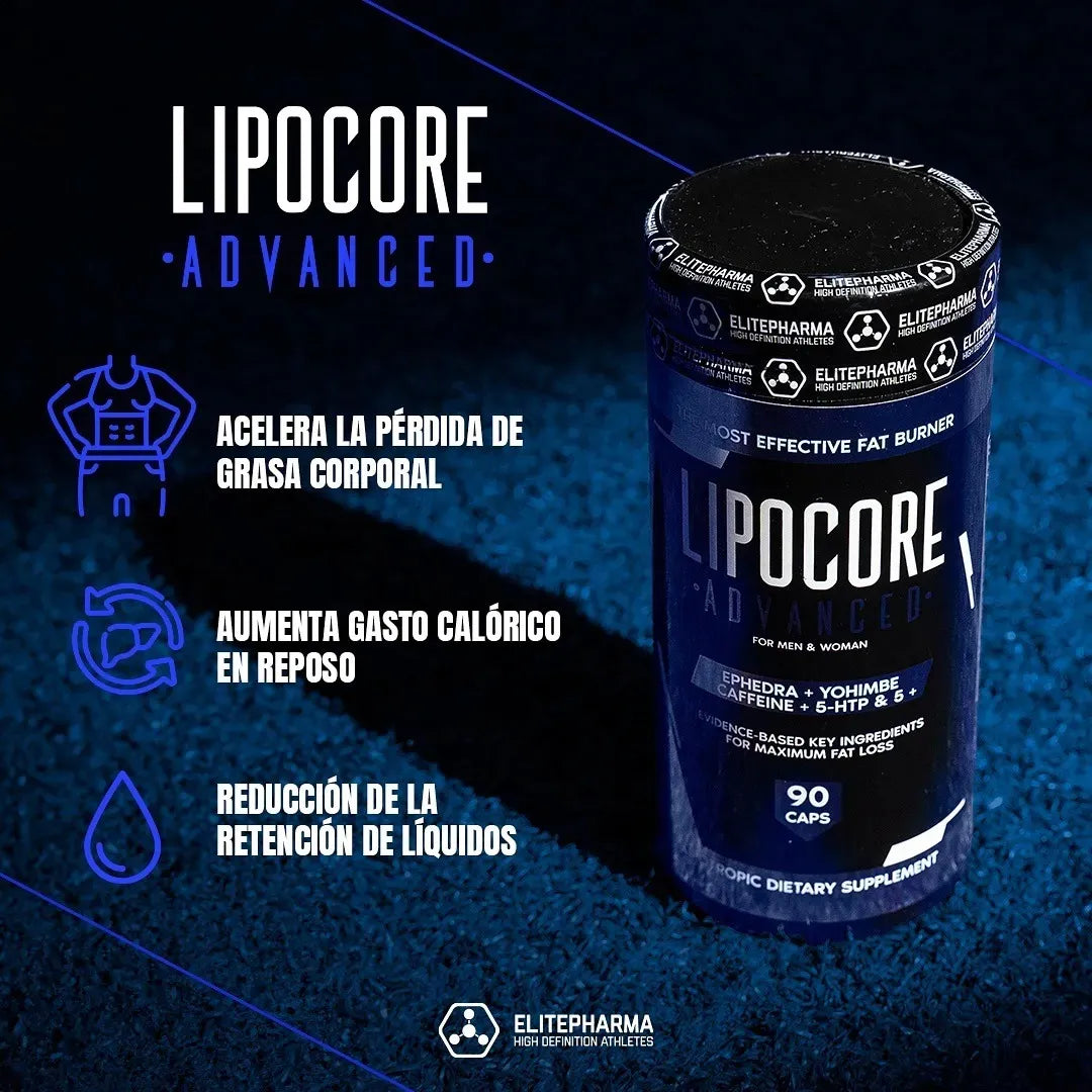 LIPOCORE ADVANCED 90 CAPS