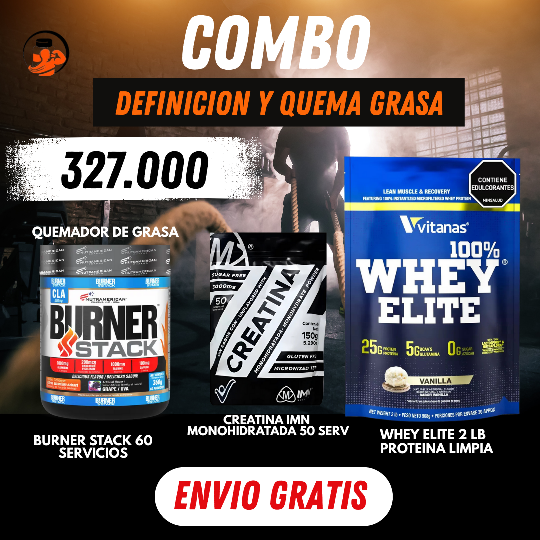 🔥 Combo Fit: Definición y Quema Grasa 🔥