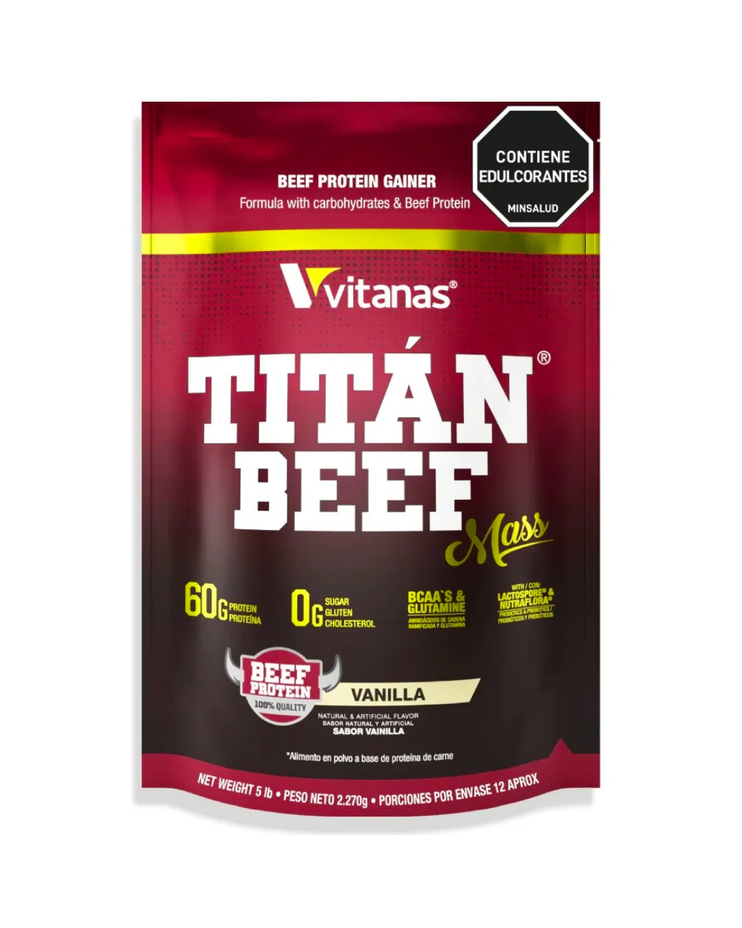 TITAN BEEF MASS 5 LIBRAS