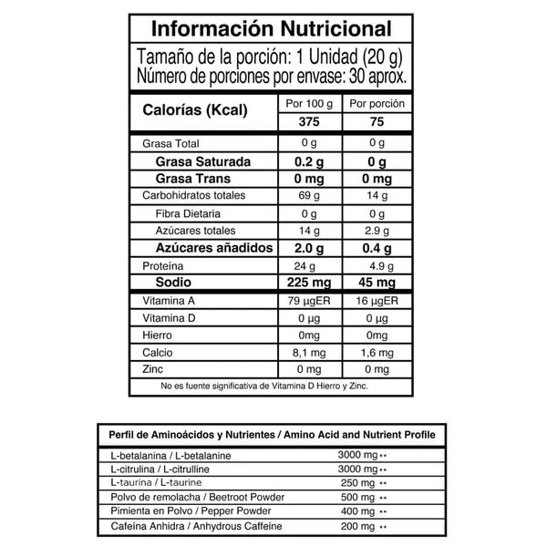 ULTIMATE PRE-ENTRENO IMN 30 SERV