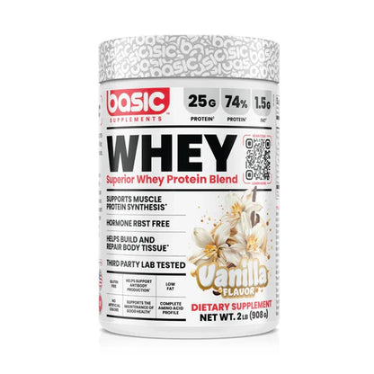 🔥WHEY BASIC 2 LB+CREATINA MONOHIDRATADA MICRONIZADA BASIC 60 SERV🔥
