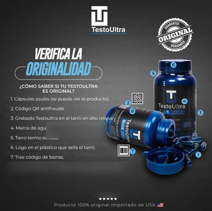 Testo Ultra Blue Special Edition Sin Sabor