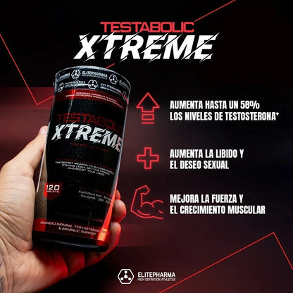 TESTABOLIC XTREME 120 CAPS