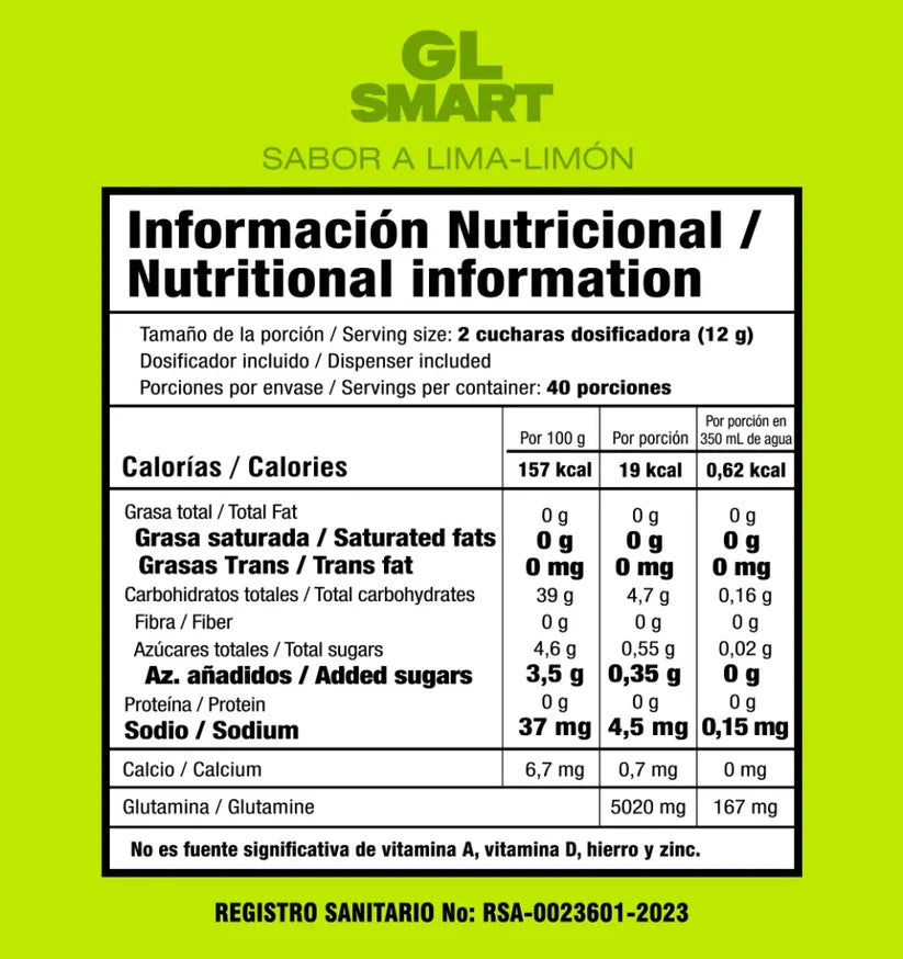 GLUTAMINA GL SMART  40 SERV